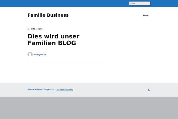 Make theme site design template sample