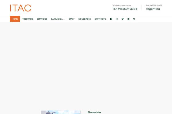 MediCenter theme site design template sample