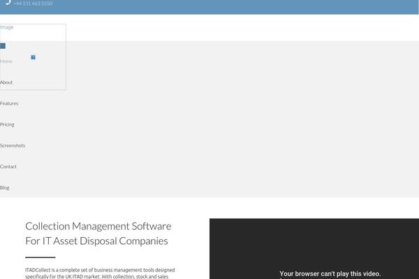 Pro theme site design template sample