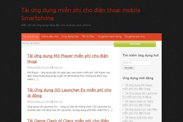 Tungsten theme site design template sample