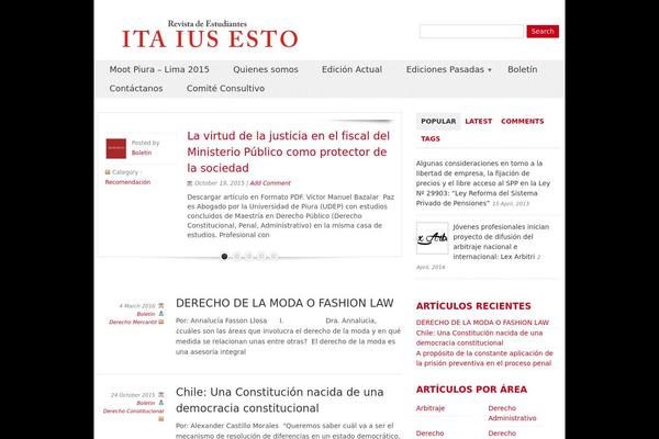 Initiator theme site design template sample