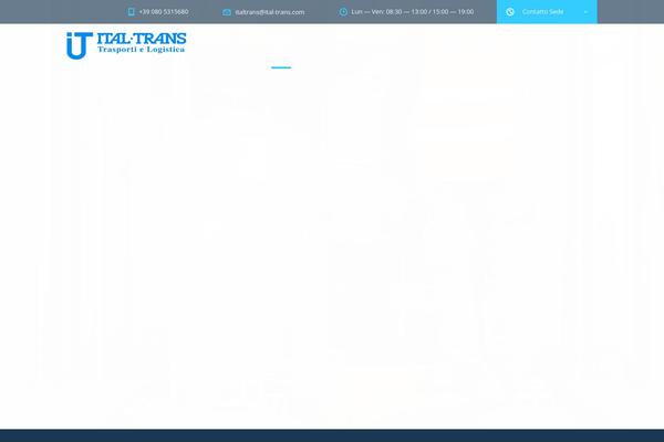 Transcargo theme site design template sample