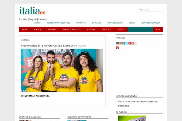 Rigel theme site design template sample