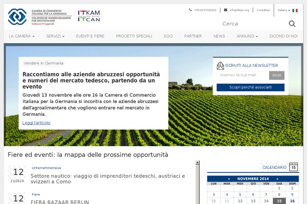 italiagermania.org site used Itkam