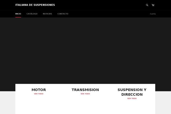 italianadesuspensiones.com site used Wiredit