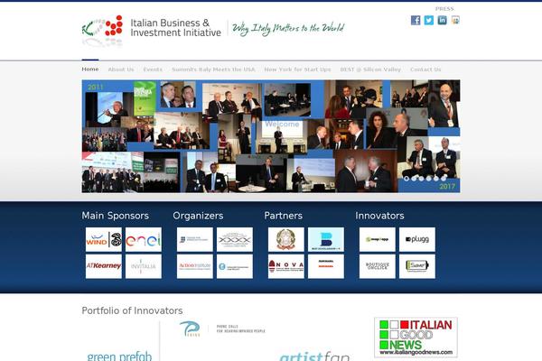 italy theme websites examples