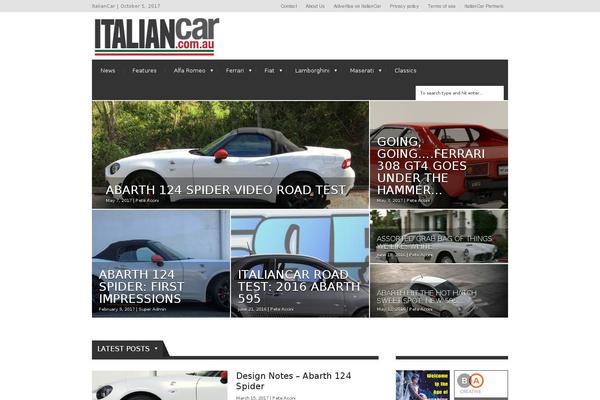 Extranews theme site design template sample