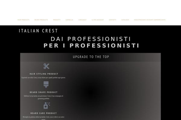 Relia theme site design template sample