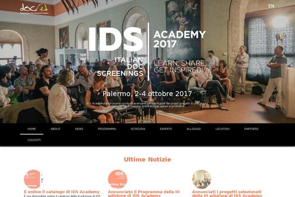Ids theme site design template sample