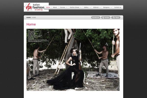 italianfashionacademy.com site used Tylium