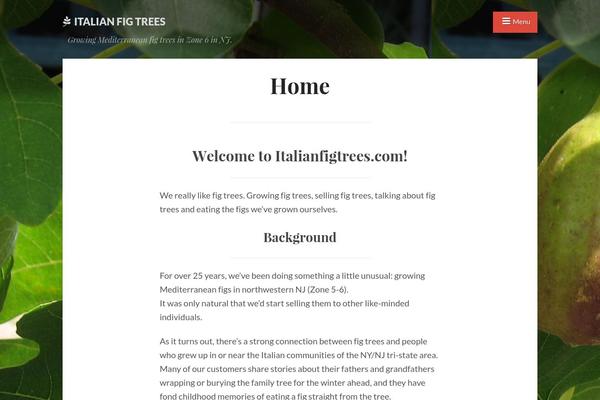 Saga theme site design template sample