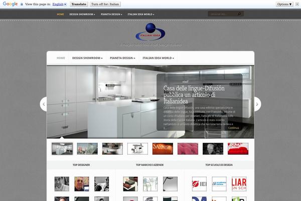 Aggregate theme site design template sample