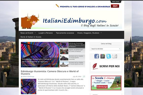 Magazine Premium theme site design template sample