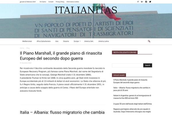 Newspaper theme site design template sample