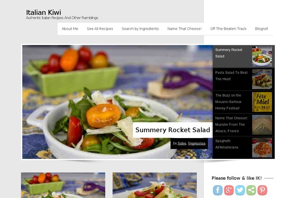 CookingPress theme site design template sample