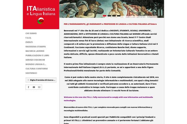 italianlang.org site used Creattica