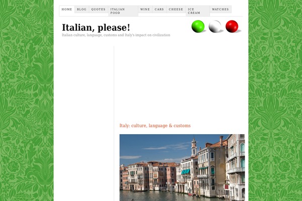 Thesis 1.8 theme site design template sample