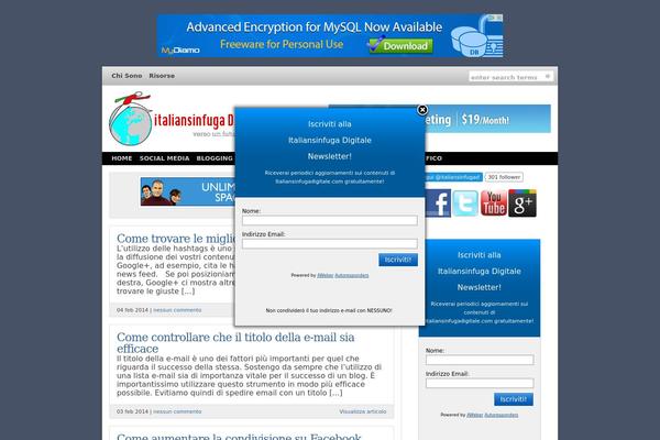 Wp Sublime theme site design template sample