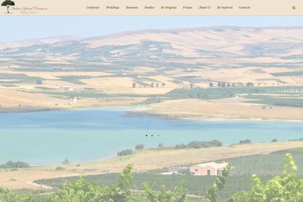 Ellipsis theme site design template sample