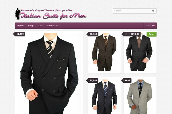 Argentum theme site design template sample