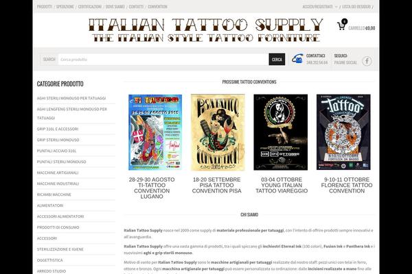 Mindig theme site design template sample