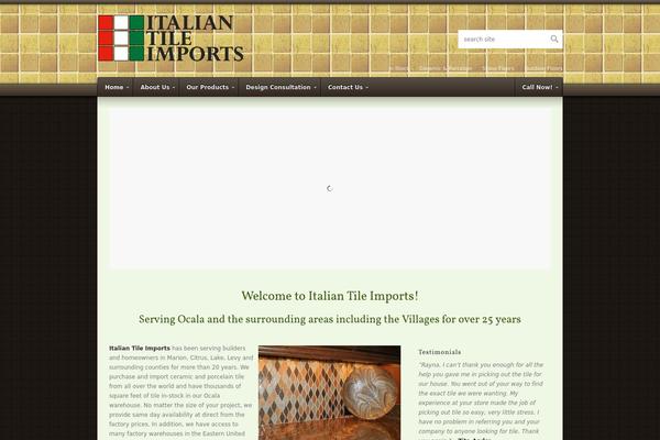 Abundance theme site design template sample