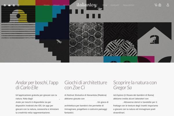 Atelier theme site design template sample