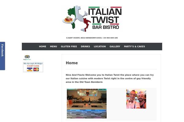 Chicago theme site design template sample