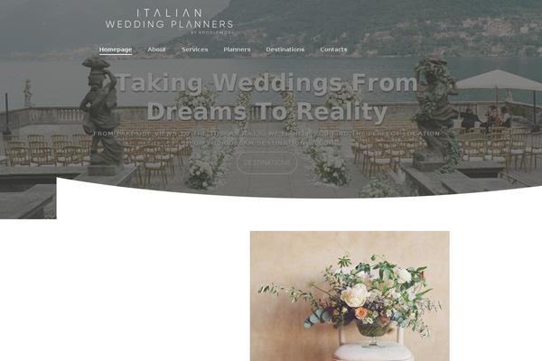 Salient theme site design template sample