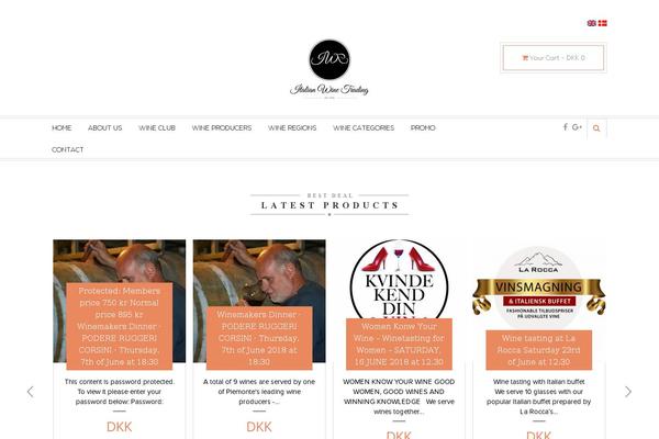 Wine theme site design template sample