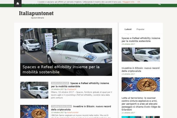 Cocoon-master theme site design template sample