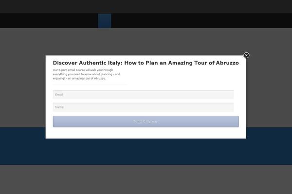 Site using Widgets Controller plugin