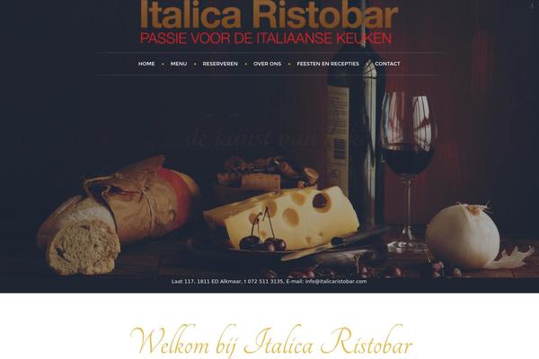 Montmartre theme site design template sample