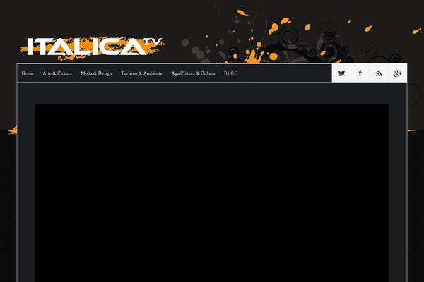 Nexus Child theme site design template sample