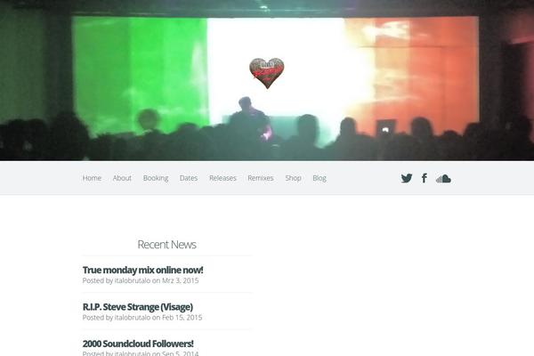 Harmony theme site design template sample