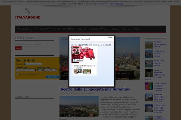 Jarida theme site design template sample