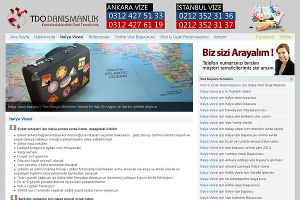 italyavizesibasvuru.com site used Vizesi