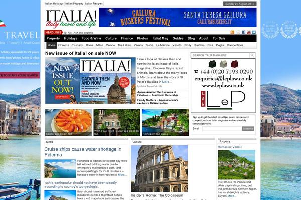 Site using Code Embed plugin