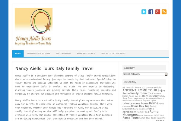 Iconic One theme site design template sample