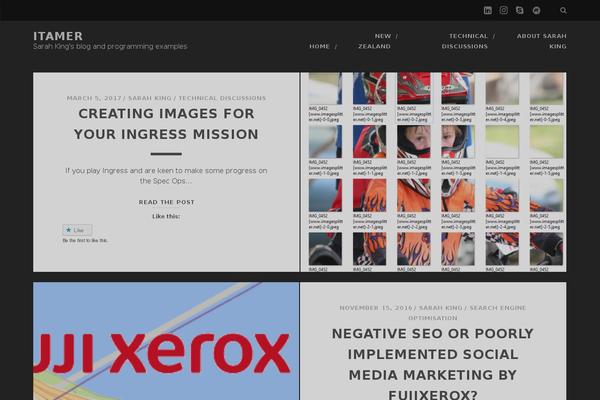 Tracks theme site design template sample