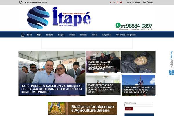 Site using Page-numbers-page-navigation plugin