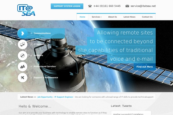 Site using Juiz Last Tweet Widget plugin