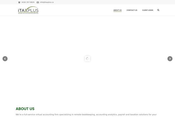 Jupiter theme site design template sample