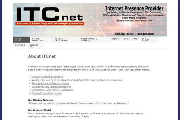 itc.net site used Imprintpro