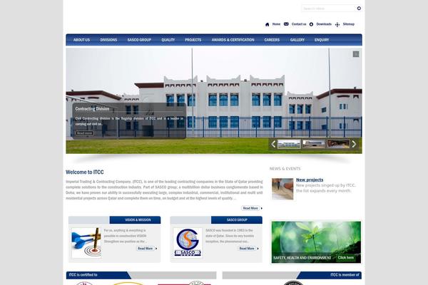Site using Information Reel plugin