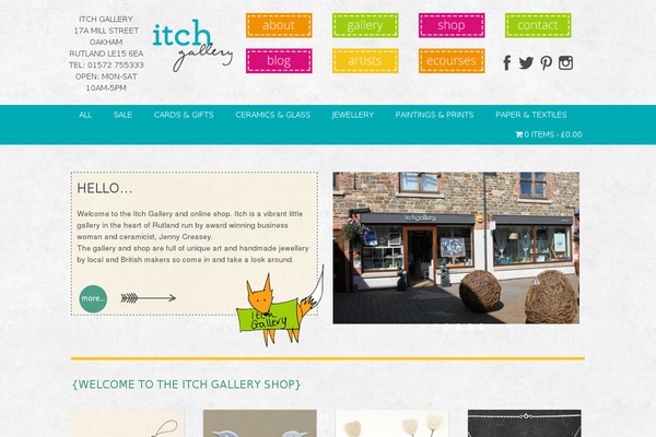 Site using Flexible Slider plugin