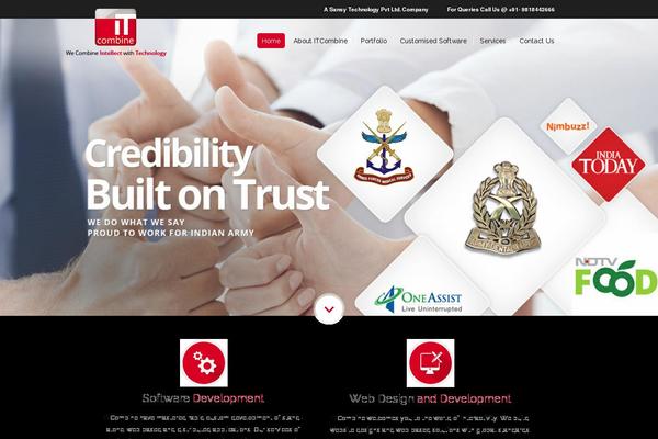 Itc theme site design template sample