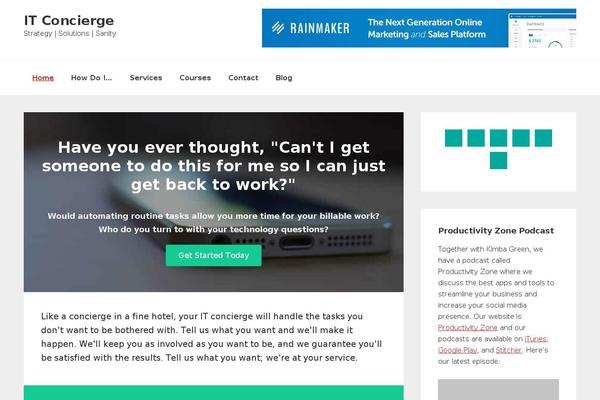 Site using Hustle plugin