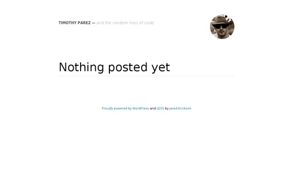 Less theme site design template sample