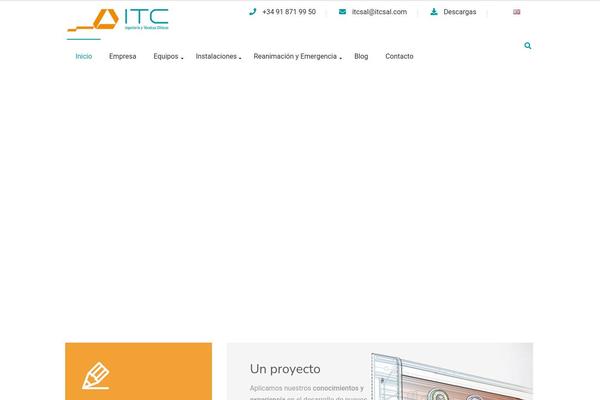 Medik theme site design template sample